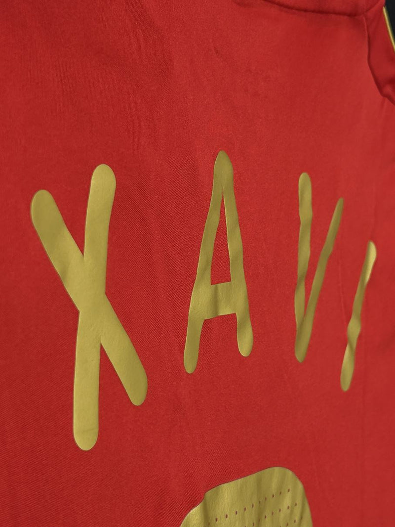 【2008】スペイン代表（H）/ CONDITION：NEW / SIZE：M / #8 / XAVI / EURO2008、リスペクトパッチ