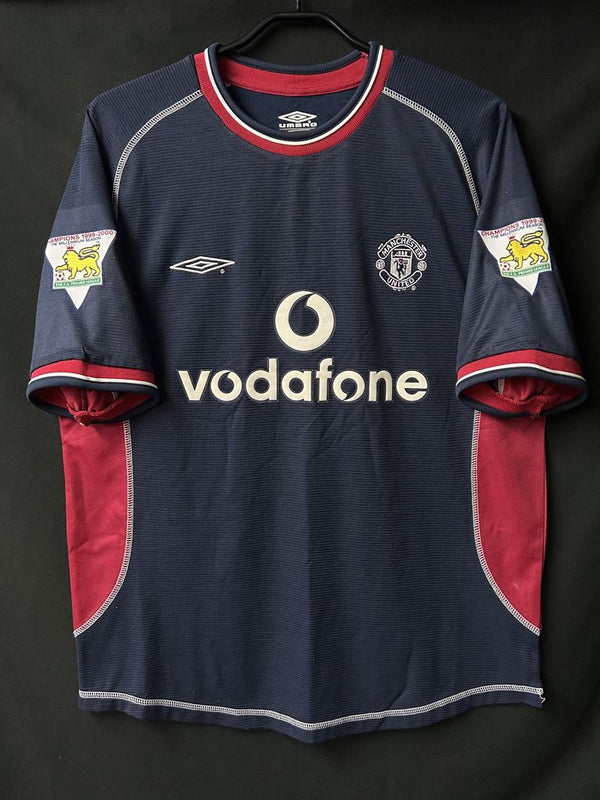 【2000/01】マンチェスター・ユナイテッド（3rd）/ CONDITION：A- / SIZE：M / #7 / BECKHAM / プレミア優勝パッチ