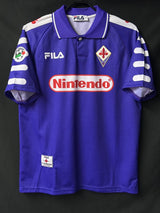 【1998/99】フィオレンティーナ（H）/ Condition：A / Size：M / #9 / BATISTUTA / レガ・カルチョパッチ