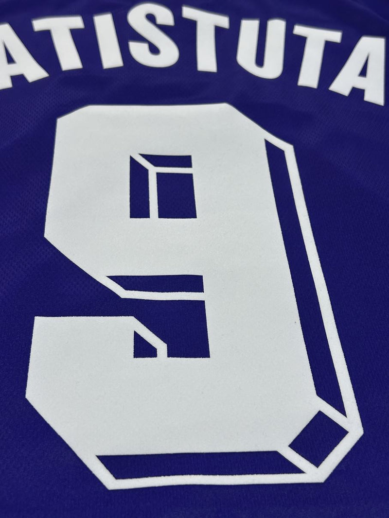 【1998/99】フィオレンティーナ（H）/ Condition：A / Size：M / #9 / BATISTUTA / レガ・カルチョパッチ