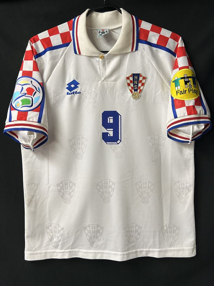 超稀少 正規LOTTO 1996 クロアチア代表ユニフォーム(H) クロアチア代表 1996 ホーム ユニフォーム #16 - メルカリ