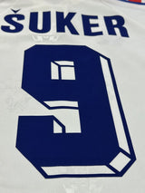 【1996】クロアチア代表（A）/ CONDITION：A / SIZE：M / #9 / ŠUKER / EURO1996パッチ
