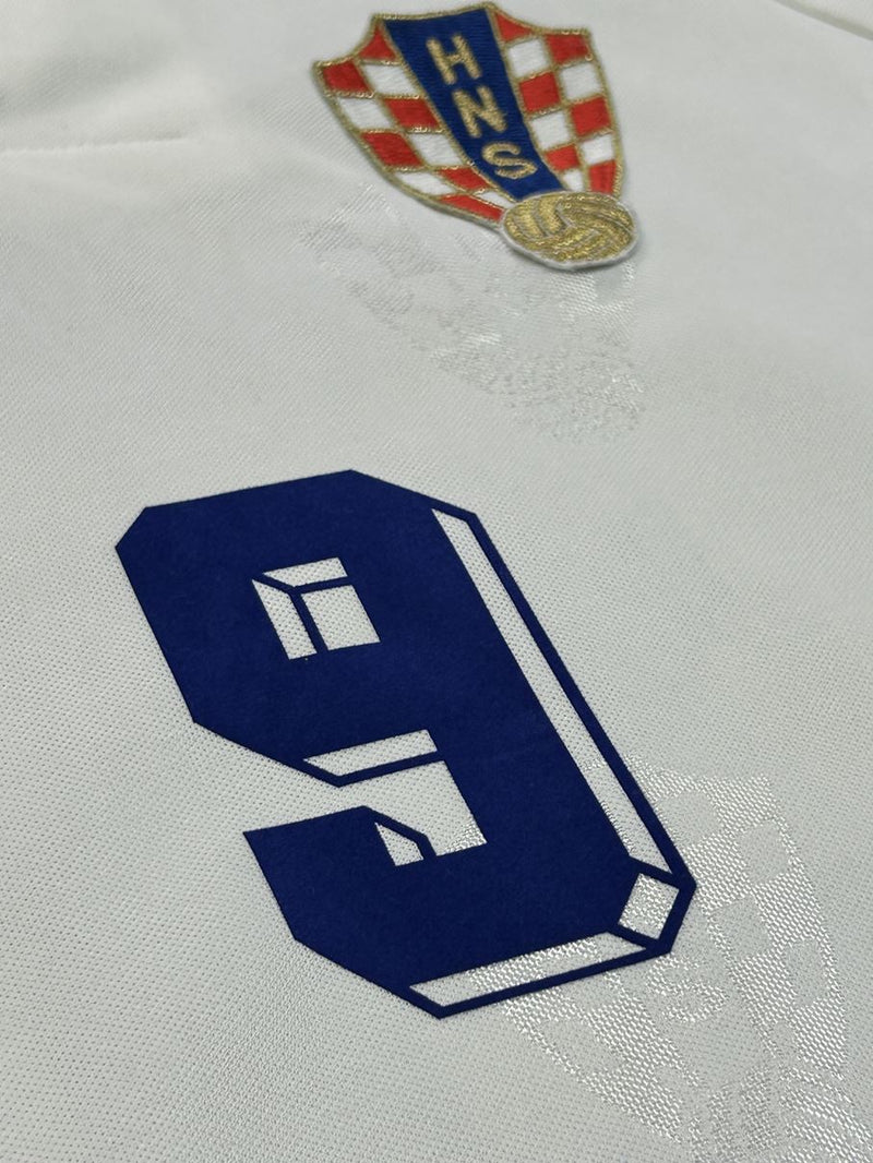 【1996】クロアチア代表（A）/ CONDITION：A / SIZE：M / #9 / ŠUKER / EURO1996パッチ
