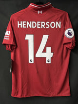 【2018/19】リバプール（H）/ CONDITION：New / SIZE：M / #14 / HENDERSON / プレミアパッチ
