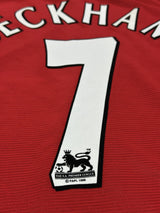 【2001/02】マンチェスター・ユナイテッド（H）/ CONDITION：New / SIZE：L / #7 / BECKHAM / プレミア優勝パッチ