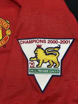 【2001/02】マンチェスター・ユナイテッド（H）/ CONDITION：New / SIZE：L / #7 / BECKHAM / プレミア優勝パッチ