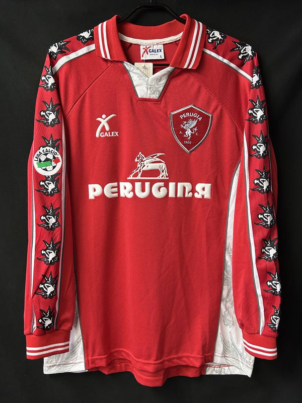 【1999/2000】ペルージャ（H/ CONDITION：NEW / SIZE：L / #7 / NAKATA / レガ・カルチョパッチ