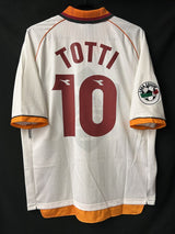 【1997/98】ASローマ（A）/ CONDITION：A- / SIZE：XL / #10 / TOTTI / レガ・カルチョパッチ