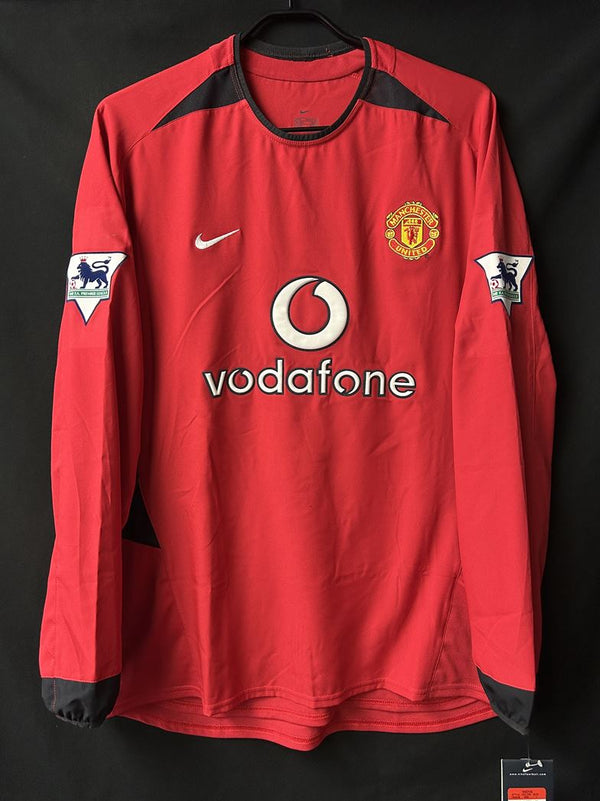 【2002/03】マンチェスター・ユナイテッド（H）/ CONDITION：NEW / SIZE：L / #7 / BECKHAM / プレミアパッチ