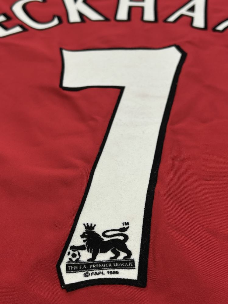 【2002/03】マンチェスター・ユナイテッド（H）/ CONDITION：NEW / SIZE：L / #7 / BECKHAM / プレミアパッチ