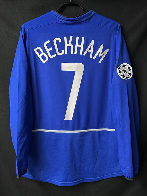 【2002/03】マンチェスター・ユナイテッド（3rd） / CONDITION：A- / SIZE：L / #7 / BECKHAM / UCL仕様