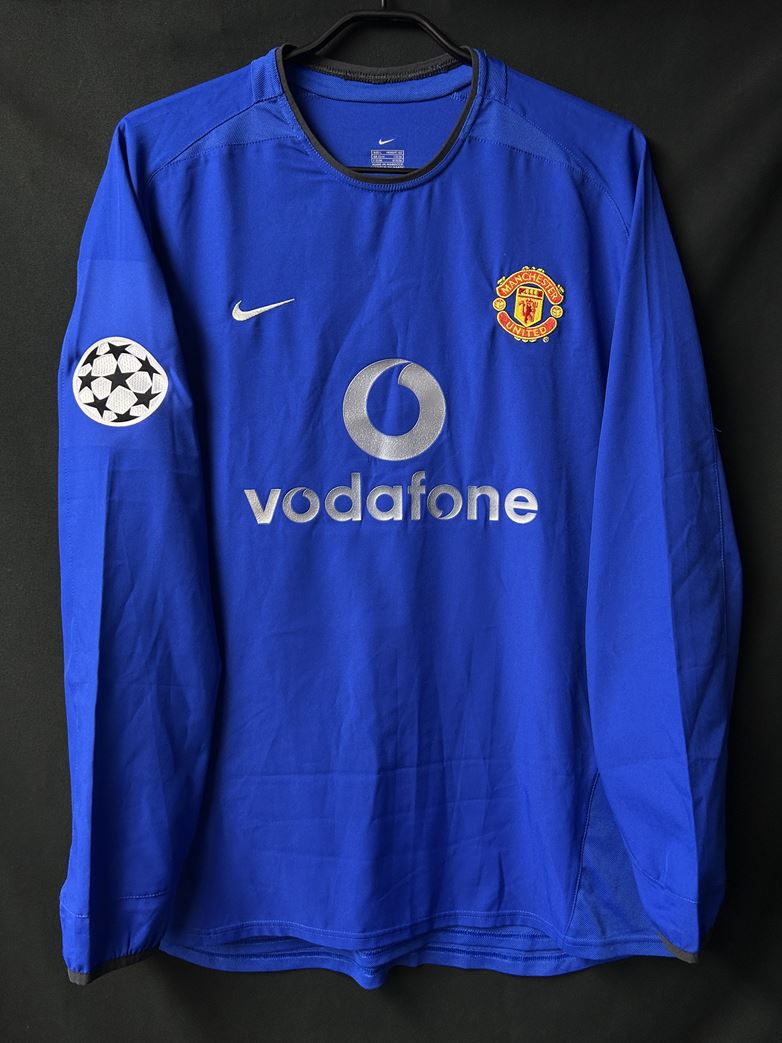 【2002/03】マンチェスター・ユナイテッド（3rd） / CONDITION：A- / SIZE：L / #7 / BECKHAM / UCL仕様