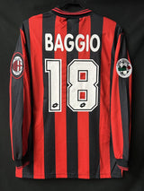 【1996/97】ACミラン（H）/ CONDITION：A / SIZE：L / #18 / BAGGIO / レガ・カルチョパッチ