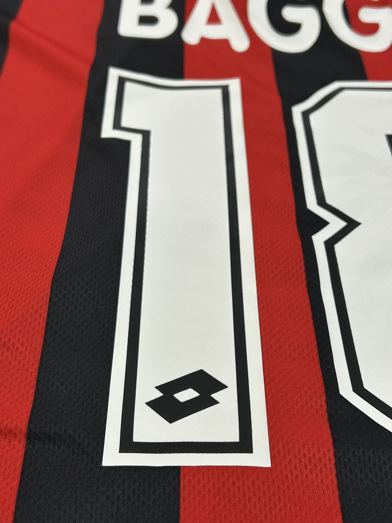 【1996/97】ACミラン（H）/ CONDITION：A / SIZE：L / #18 / BAGGIO / レガ・カルチョパッチ