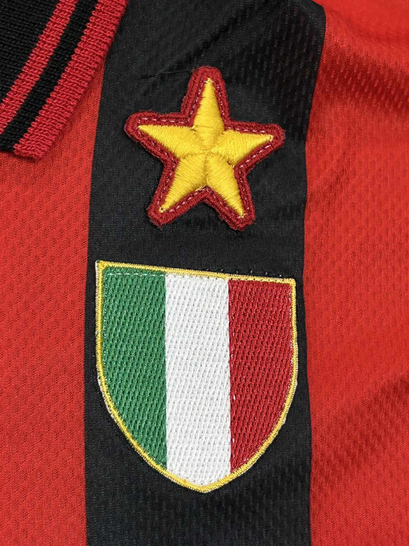 【1996/97】ACミラン（H）/ CONDITION：A / SIZE：L / #18 / BAGGIO / レガ・カルチョパッチ