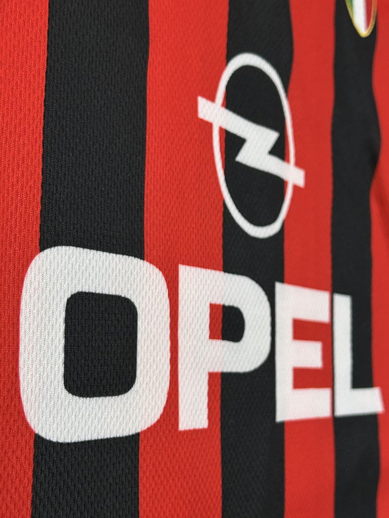 【1996/97】ACミラン（H）/ CONDITION：A / SIZE：L / #18 / BAGGIO / レガ・カルチョパッチ