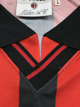 【1996/97】ACミラン（H）/ CONDITION：A / SIZE：L / #18 / BAGGIO / レガ・カルチョパッチ