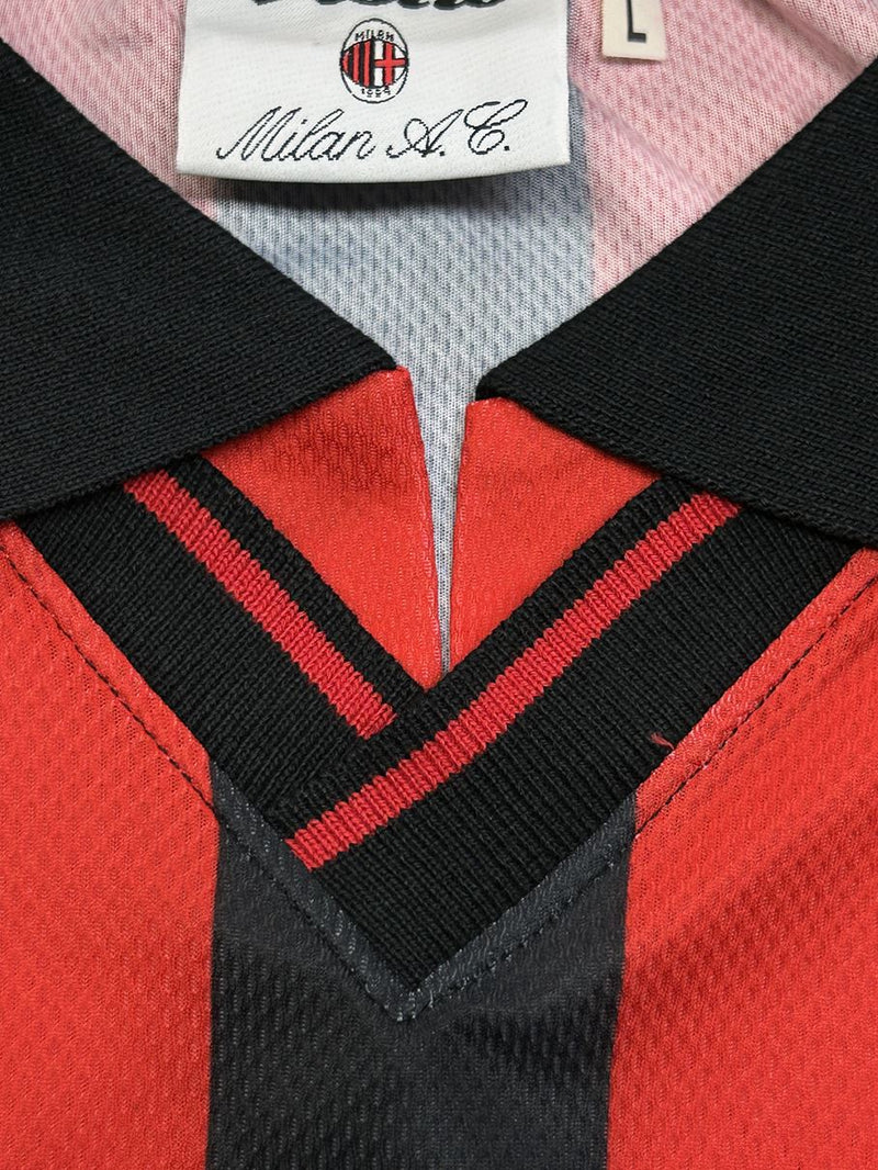 【1996/97】ACミラン（H）/ CONDITION：A / SIZE：L / #18 / BAGGIO / レガ・カルチョパッチ