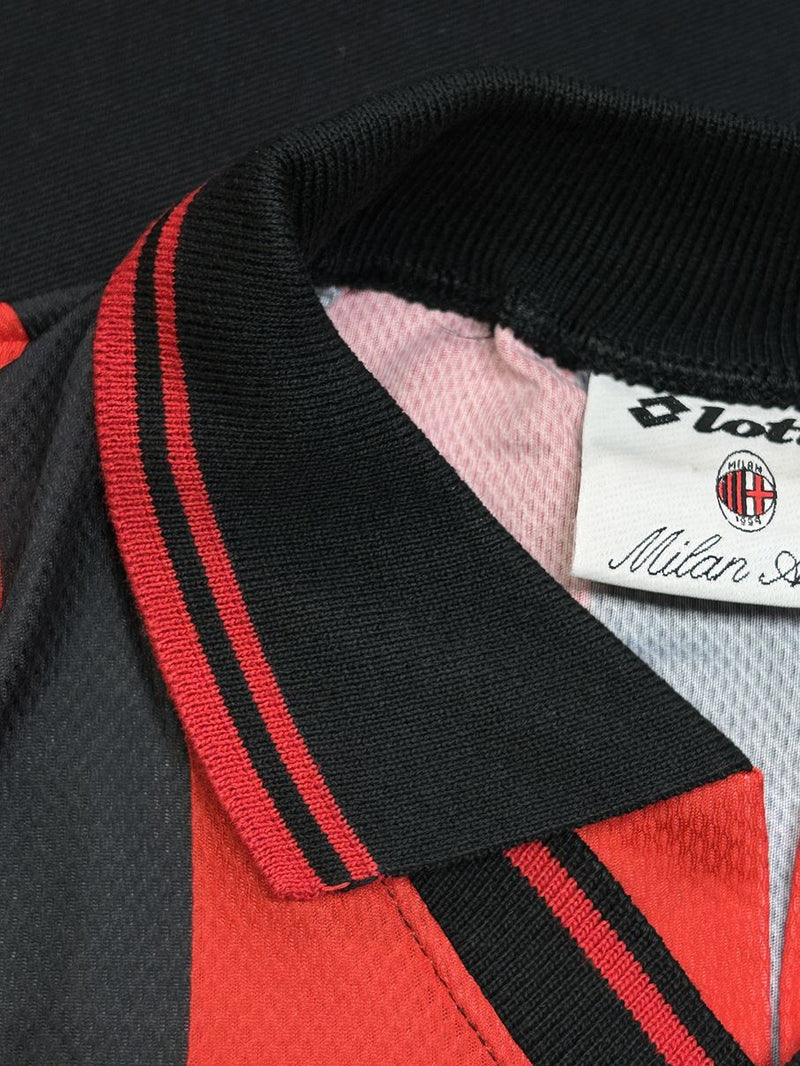 【1996/97】ACミラン（H）/ CONDITION：A / SIZE：L / #18 / BAGGIO / レガ・カルチョパッチ
