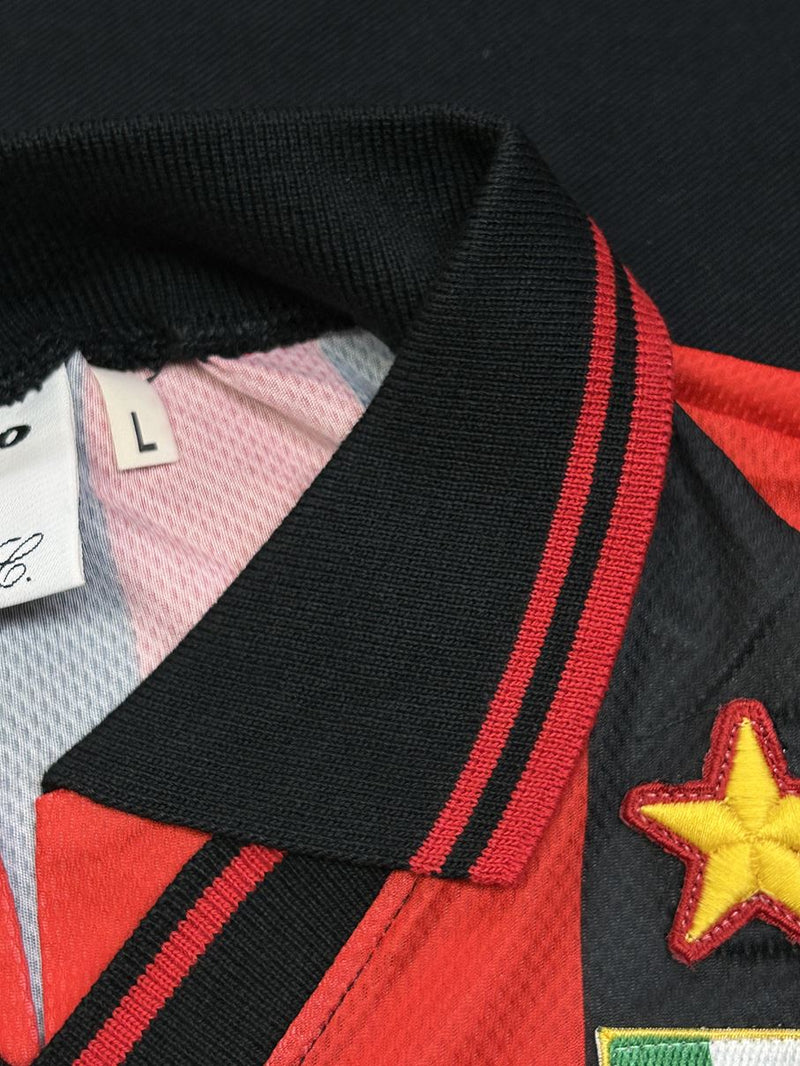 【1996/97】ACミラン（H）/ CONDITION：A / SIZE：L / #18 / BAGGIO / レガ・カルチョパッチ