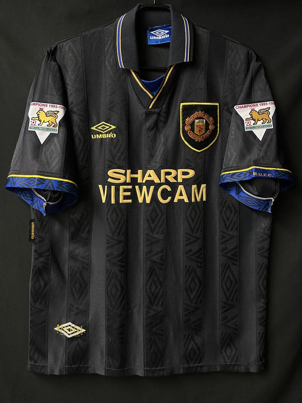 【1994/95】マンチェスター・ユナイテッド（A）/ CONDITION：A- / SIZE：L / #7 / CANTONA / プレミア優勝パッチ