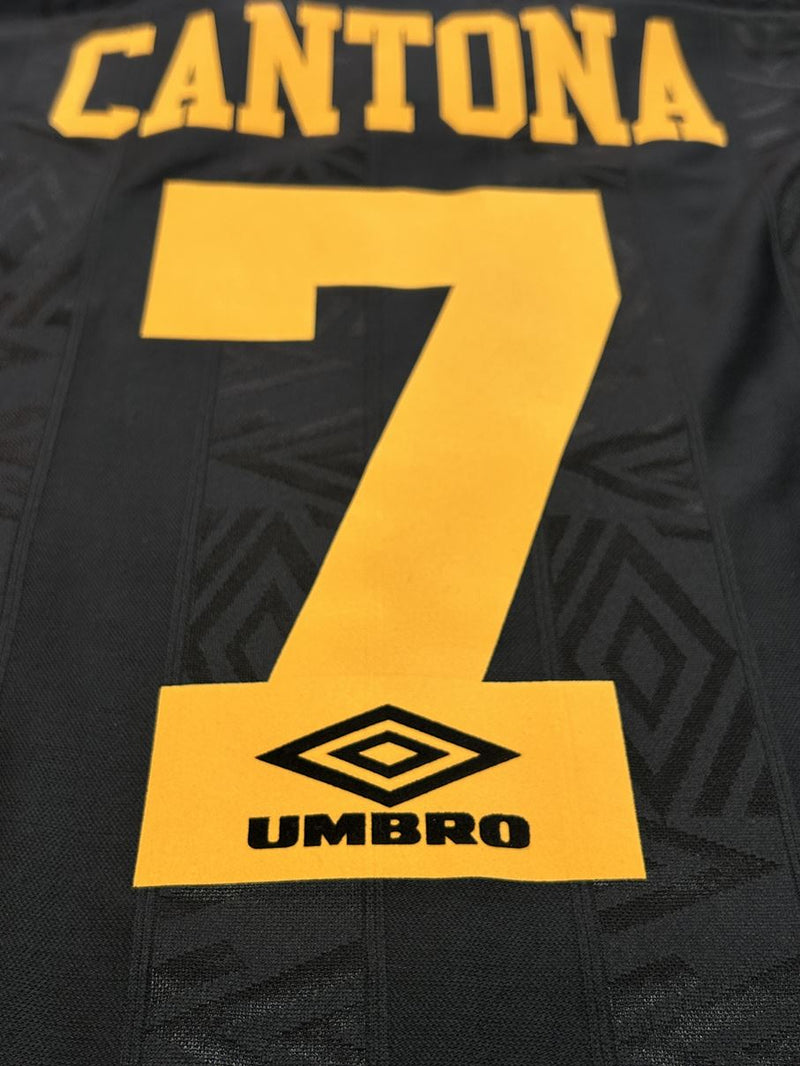 【1994/95】マンチェスター・ユナイテッド（A）/ CONDITION：A- / SIZE：L / #7 / CANTONA / プレミア優勝パッチ