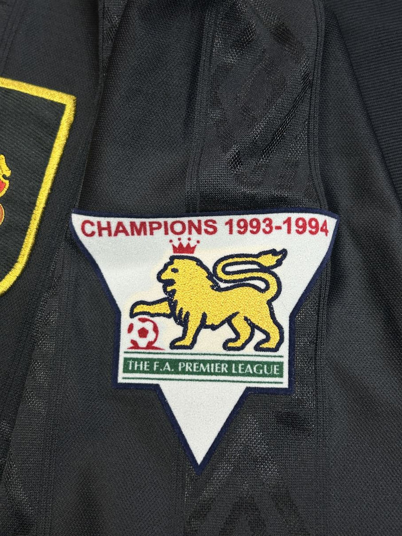 【1994/95】マンチェスター・ユナイテッド（A）/ CONDITION：A- / SIZE：L / #7 / CANTONA / プレミア優勝パッチ