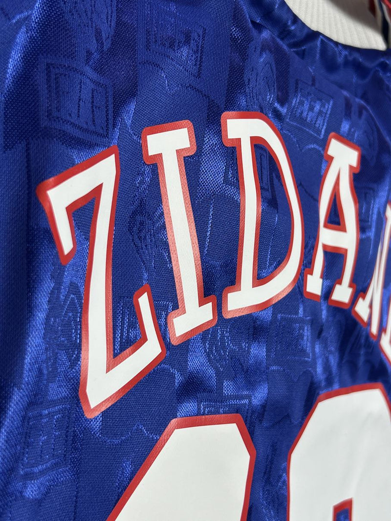 【1996】フランス代表（H）/ CONDITION：A / SIZE：M / #10 / ZIDANE / EURO1996パッチ