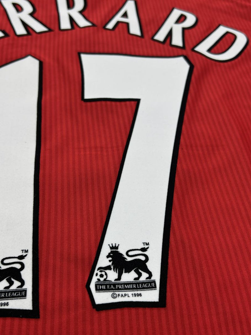 【2002/03】リバプール（H）/ CONDITION：A / SIZE：S（34/36）/ #17 / GERRARD / プレミアパッチ