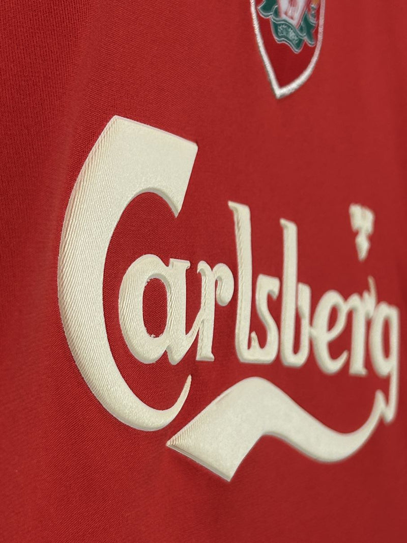 【2002/03】リバプール（H）/ CONDITION：A / SIZE：S（34/36）/ #17 / GERRARD / プレミアパッチ
