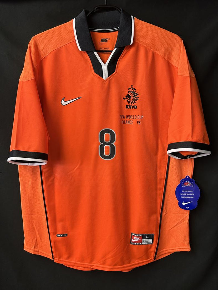 1998】オランダ代表（H）/ CONDITION：New / SIZE：L / #8 / BERGKAMP