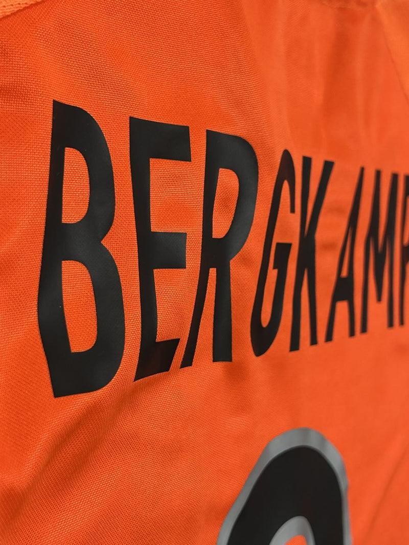 【1998】オランダ代表（H）/ CONDITION：New / SIZE：L / #8 / BERGKAMP / フランスW杯プリント
