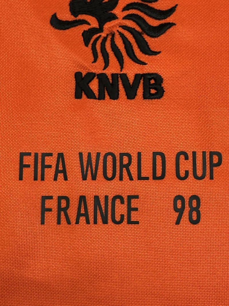 【1998】オランダ代表（H）/ CONDITION：New / SIZE：L / #8 / BERGKAMP / フランスW杯プリント