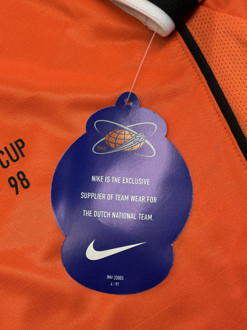 【1998】オランダ代表（H）/ CONDITION：New / SIZE：L / #8 / BERGKAMP / フランスW杯プリント