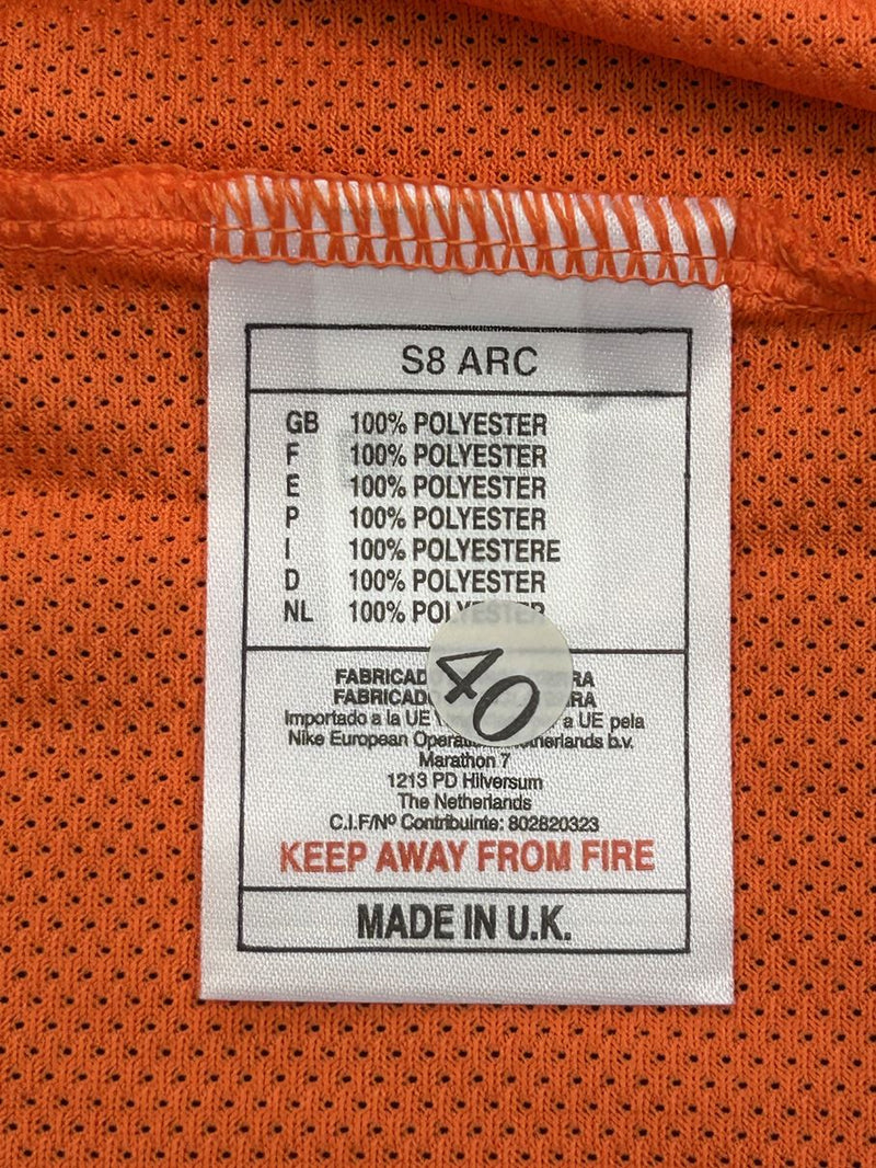 【1998】オランダ代表（H）/ CONDITION：New / SIZE：L / #8 / BERGKAMP / フランスW杯プリント