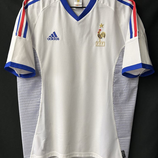 ２００２シーズン　フランス代表　トレゼゲ　ユニフォーム 美品 】2002日韓W杯 フランス代表 ♯20 トレゼゲ【L】選手仕様