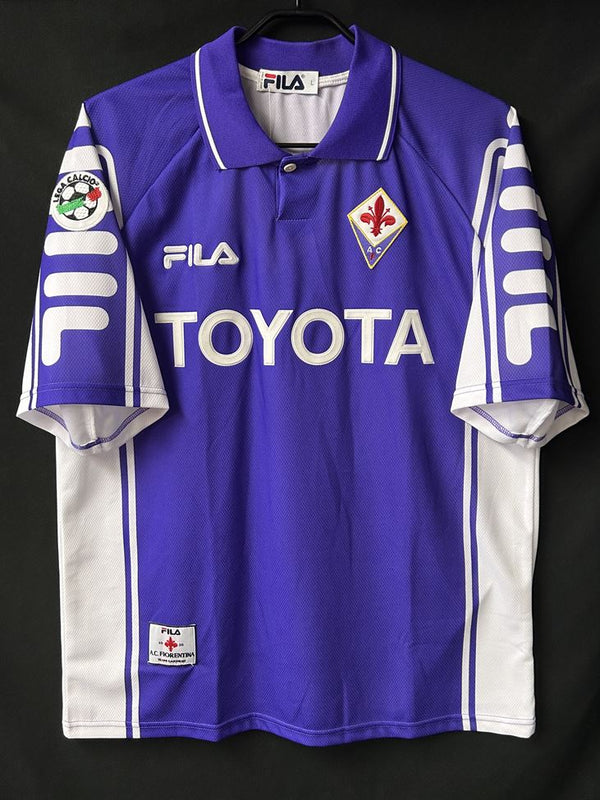 【1999/2000】フィオレンティーナ（H）/ Condition：New / Size：L / #10 / RUI COSTA / レガ・カルチョパッチ