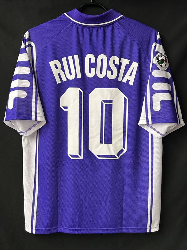 【1999/2000】フィオレンティーナ（H）/ Condition：New / Size：L / #10 / RUI COSTA / レガ・カルチョパッチ