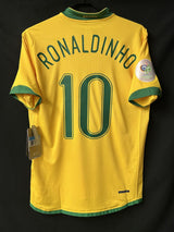 【2006】ブラジル代表（H）/ CONDITION：New / SIZE：M / #10 / RONALDINHO / ドイツW杯パッチ