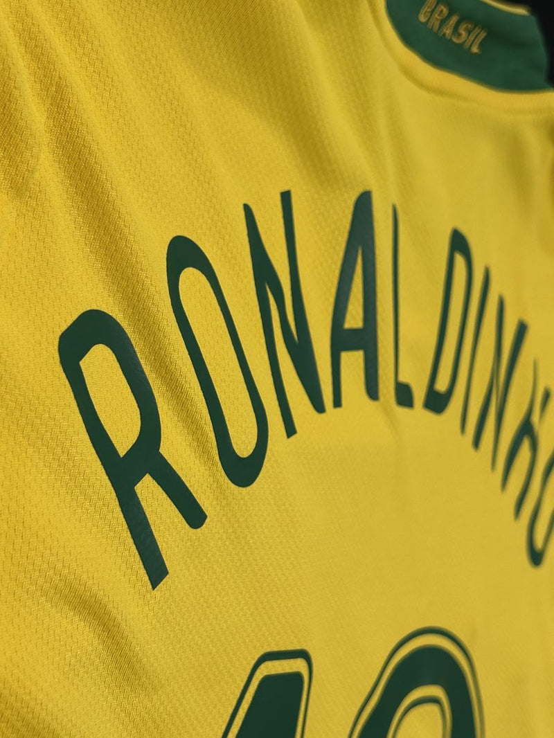 【2006】ブラジル代表（H）/ CONDITION：New / SIZE：M / #10 / RONALDINHO / ドイツW杯パッチ