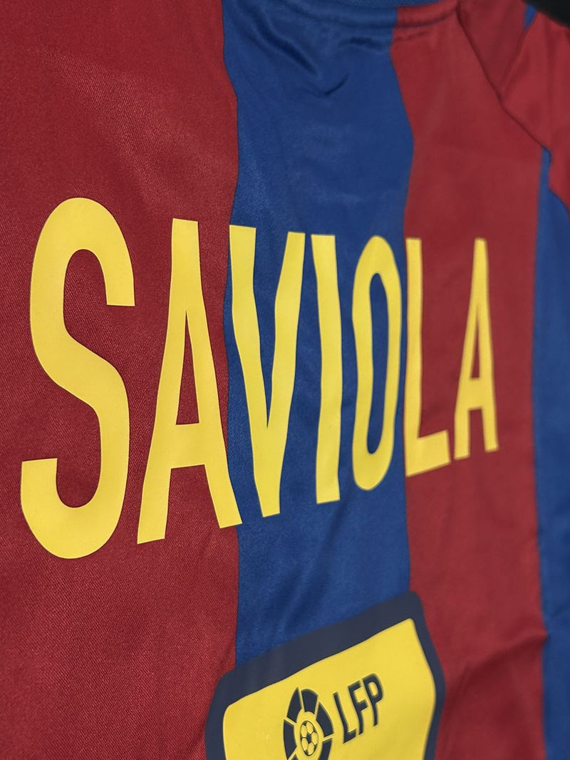 【2002/03】バルセロナ（H）/ CONDITION：New / SIZE：L / #7 / SAVIOLA