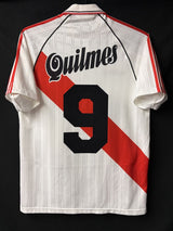 【1995/96】リーベル・プレート（H）/ CONDITION：B+ / SIZE：S / #9（エンソ・フランチェスコリ）