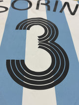 【2006】アルゼンチン代表（H）/ CONDITION：New / SIZE：M / #3 / SORIN / ドイツW杯パッチ