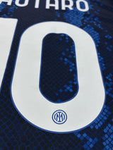 【2021/22】インテル（H）/ CONDITION：A- / SIZE：XL / #10 / LAUTARO / セリエA、スクデットパッチ
