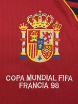 【1998】スペイン代表（H）/ CONDITION：A / SIZE：M / #10 / RAÚL / フランスW杯刺繍