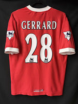 【1998/2000】リバプール（H）/ CONDITION：A- / SIZE：L（42/44）/ #28 / GERRARD / プレミアパッチ