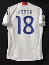 【2010】日本代表（A）/ CONDITION：NEW / SIZE：L（日本規格）/ #18 / HONDA / 南アフリカW杯オランダ代表戦仕様 / オーセンティック