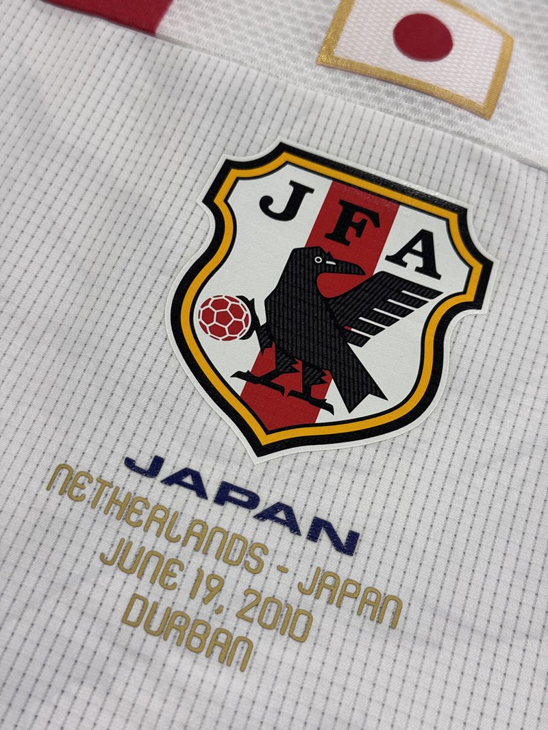 【2010】日本代表（A）/ CONDITION：NEW / SIZE：L（日本規格）/ #18 / HONDA / 南アフリカW杯オランダ代表戦仕様 / オーセンティック