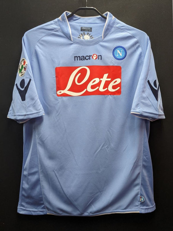 【2009/10】ナポリ（H）/ CONDITION：NEW / SIZE：M / #27 / QUAGLIARELLA / セリエAパッチ