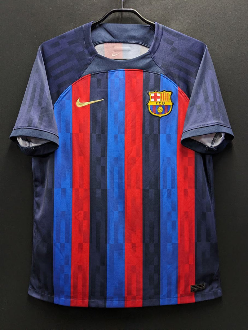 【2022/23】バルセロナ（H）/ CONDITION：A / SIZE：L / 胸スポンサーなし